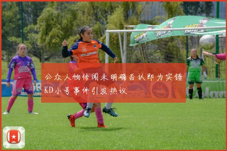 公众人物传闻未明确否认即为实锤KD小号事件引发热议
